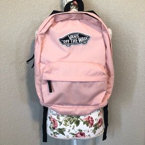 Vans light pink backpack Clearance